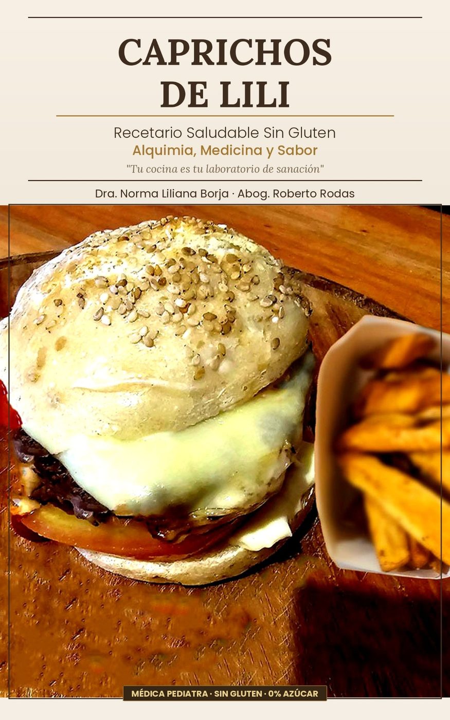 Portada del libro Caprichos de Lili: Recetario Saludable Sin Gluten